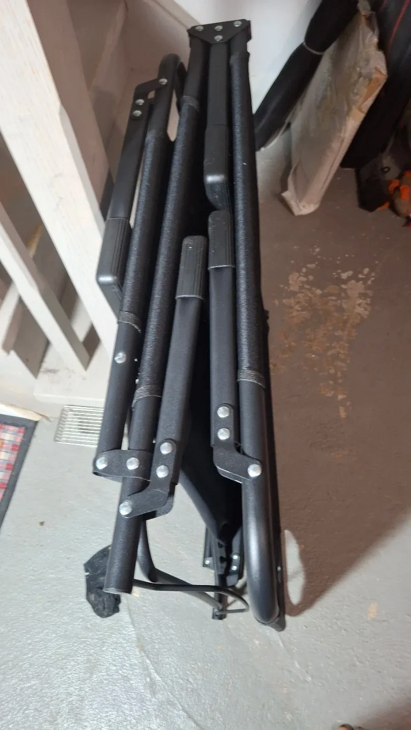 Folding Cot - Black image indicator(4)