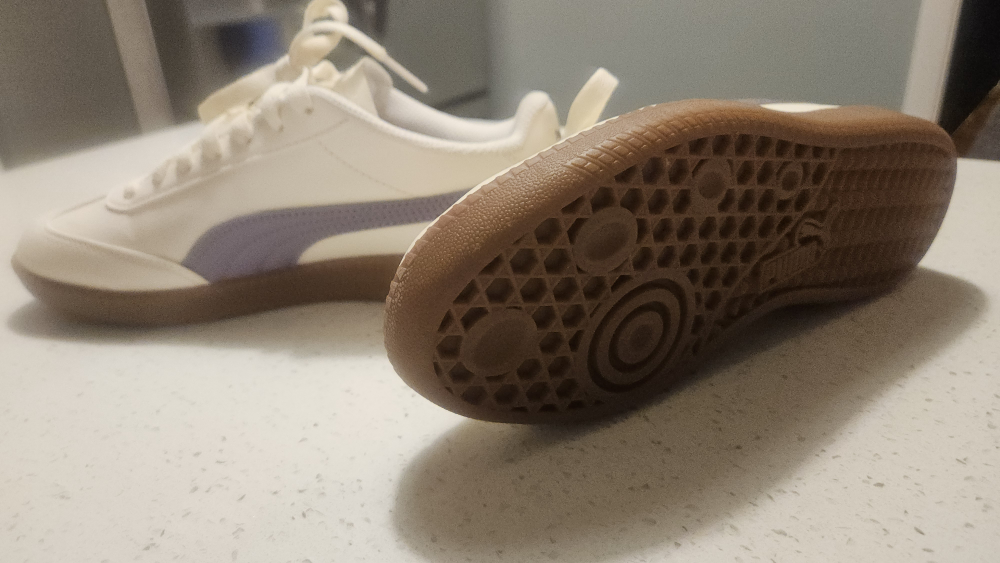 Puma Cream & Purple Sneakers - photo 3