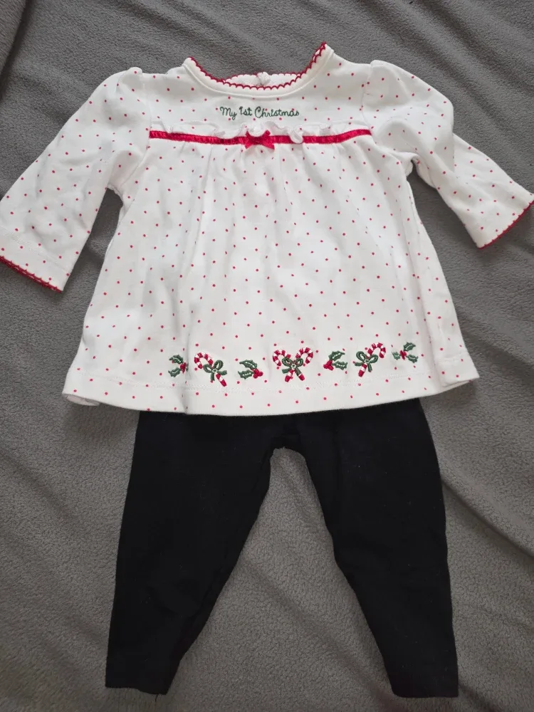 Baby's 1st Christmas Outfit