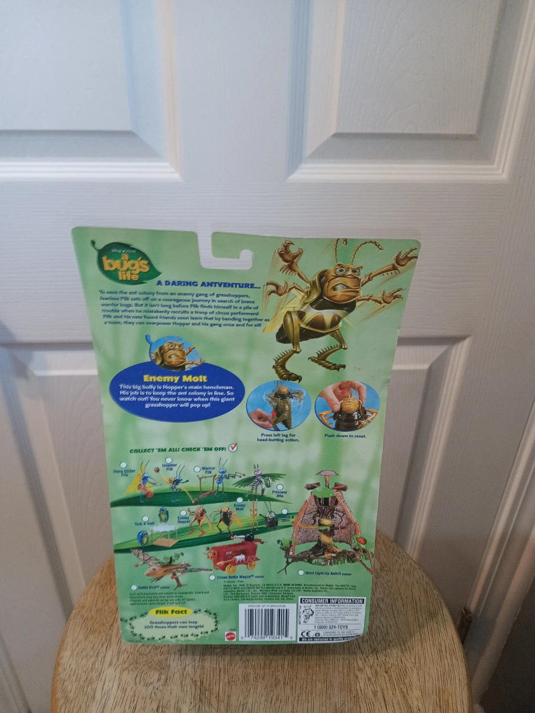 Disney Pixar A Bug's Life Enemy Molt Figure - photo 3