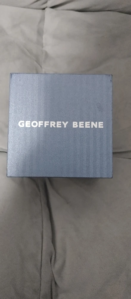 Geoffrey beene genuine blue sapphire watch