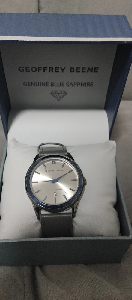 Geoffrey beene genuine blue sapphire watch - photo 3