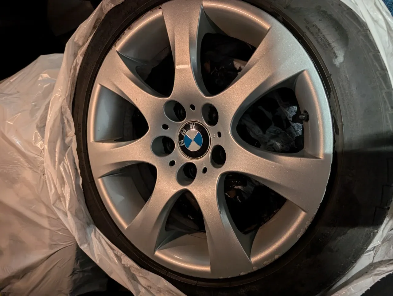 Genuine OEM BMW Style 158 Wheels (17x8 ET34) - E90 328xi image indicator(5)