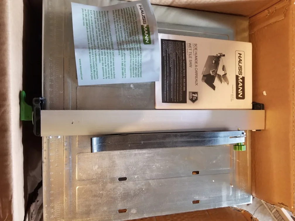 Haussmann Wet Tile Saw - Like New! image indicator(2)