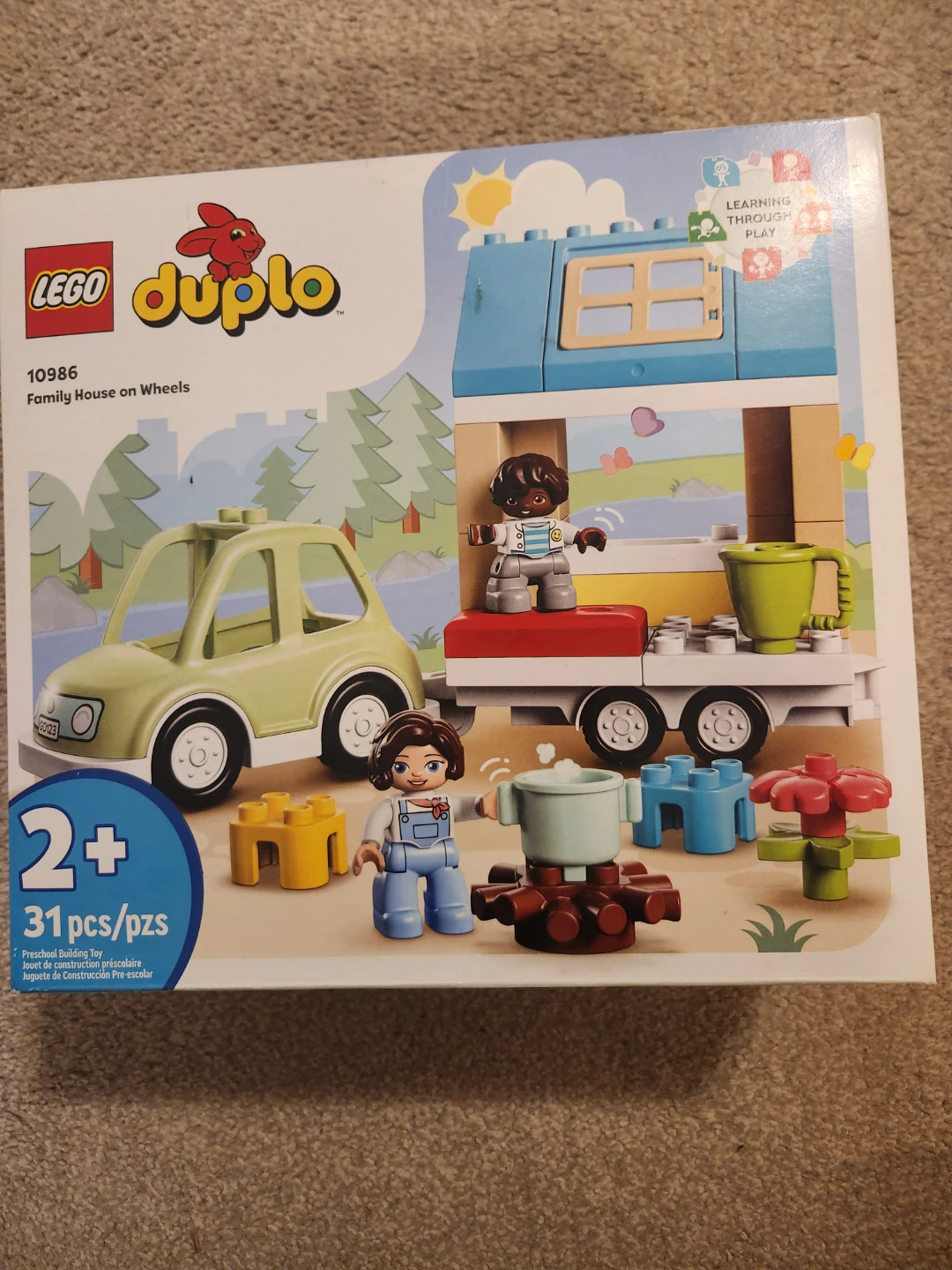LEGO Duplo 10986 Family House on Wheels - New