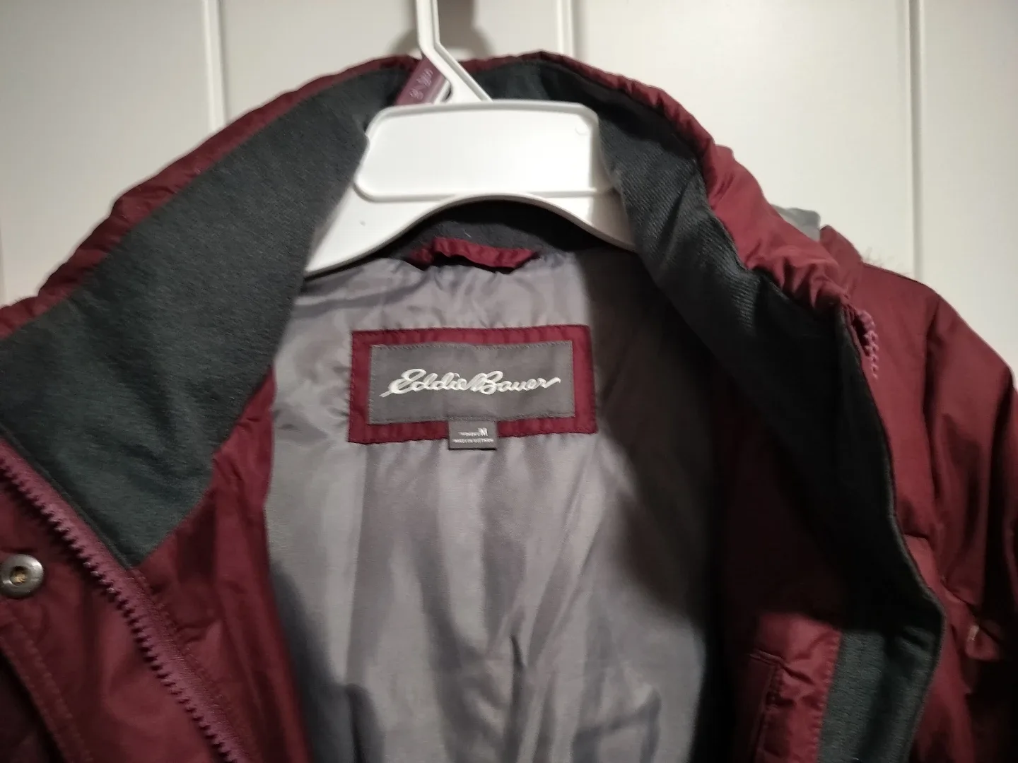 Eddie Bauer Down Parka - Burgundy image indicator(4)