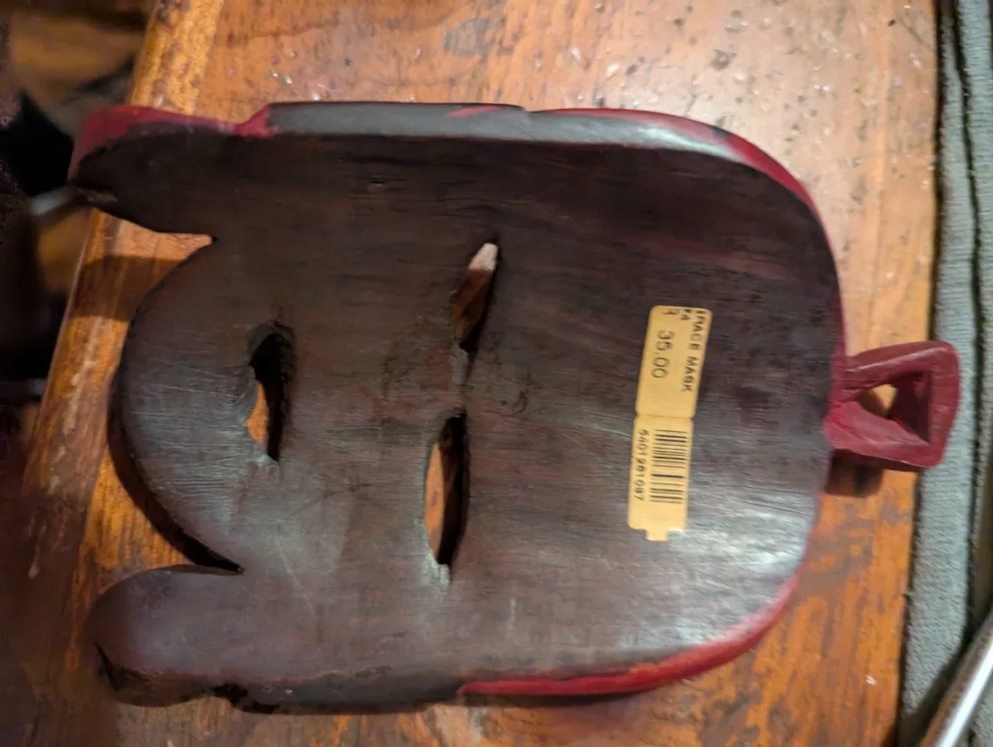 Hand Carved African Face Mask image indicator(2)