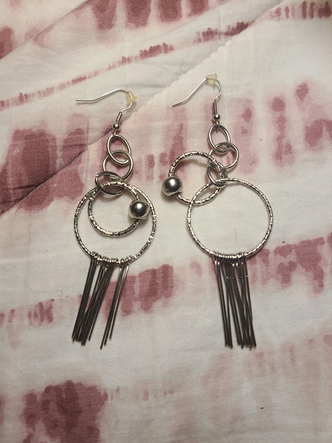 Silver Toned Fashion earrings