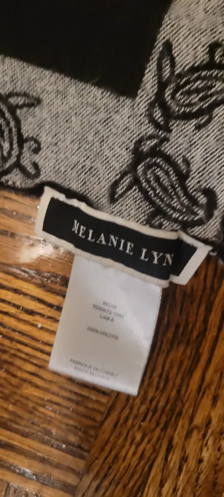 Melanie Lyn Viscose Scarf (double sided) image indicator(2)