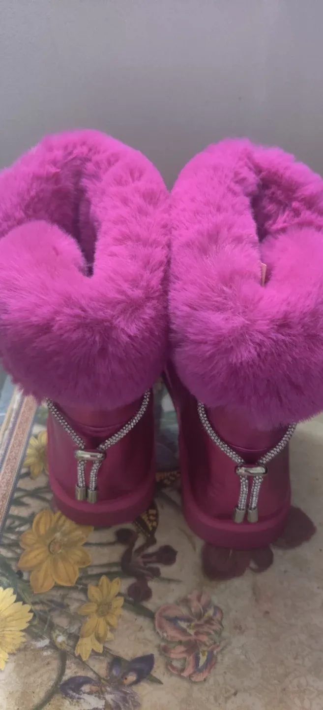 Juicy Couture Pink Winter Boots image indicator(3)