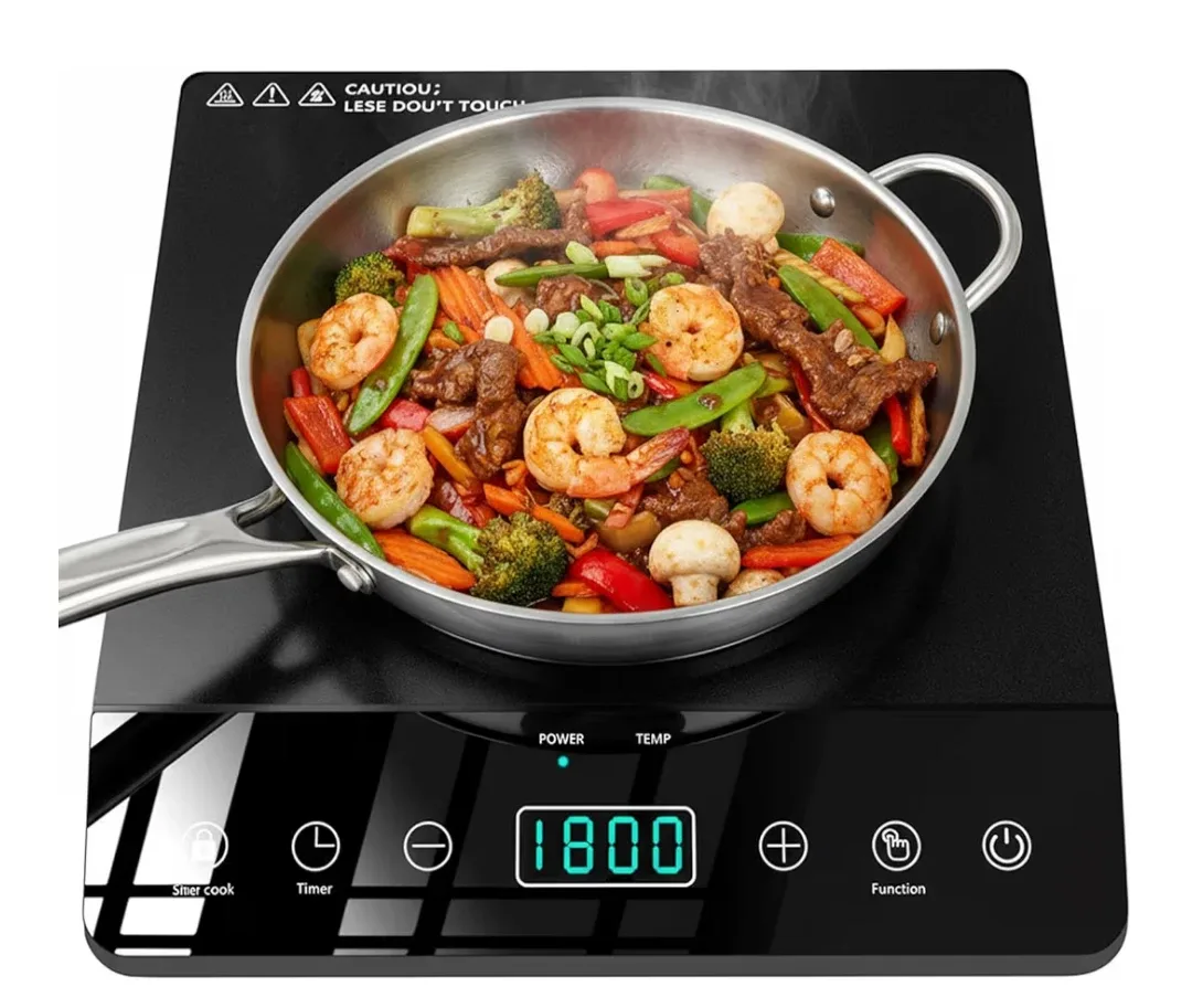 1800W Single Induction Cooktop – Ultra Fast Heating, New image indicator(3)