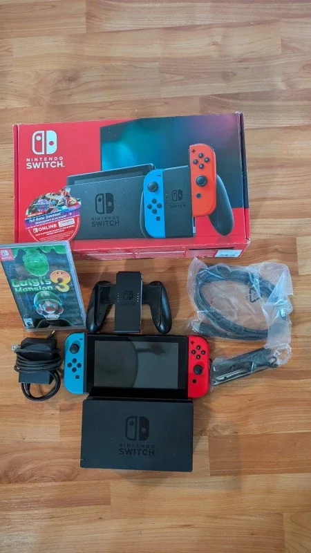 Nintendo Switch Console + Games + eShop Cards