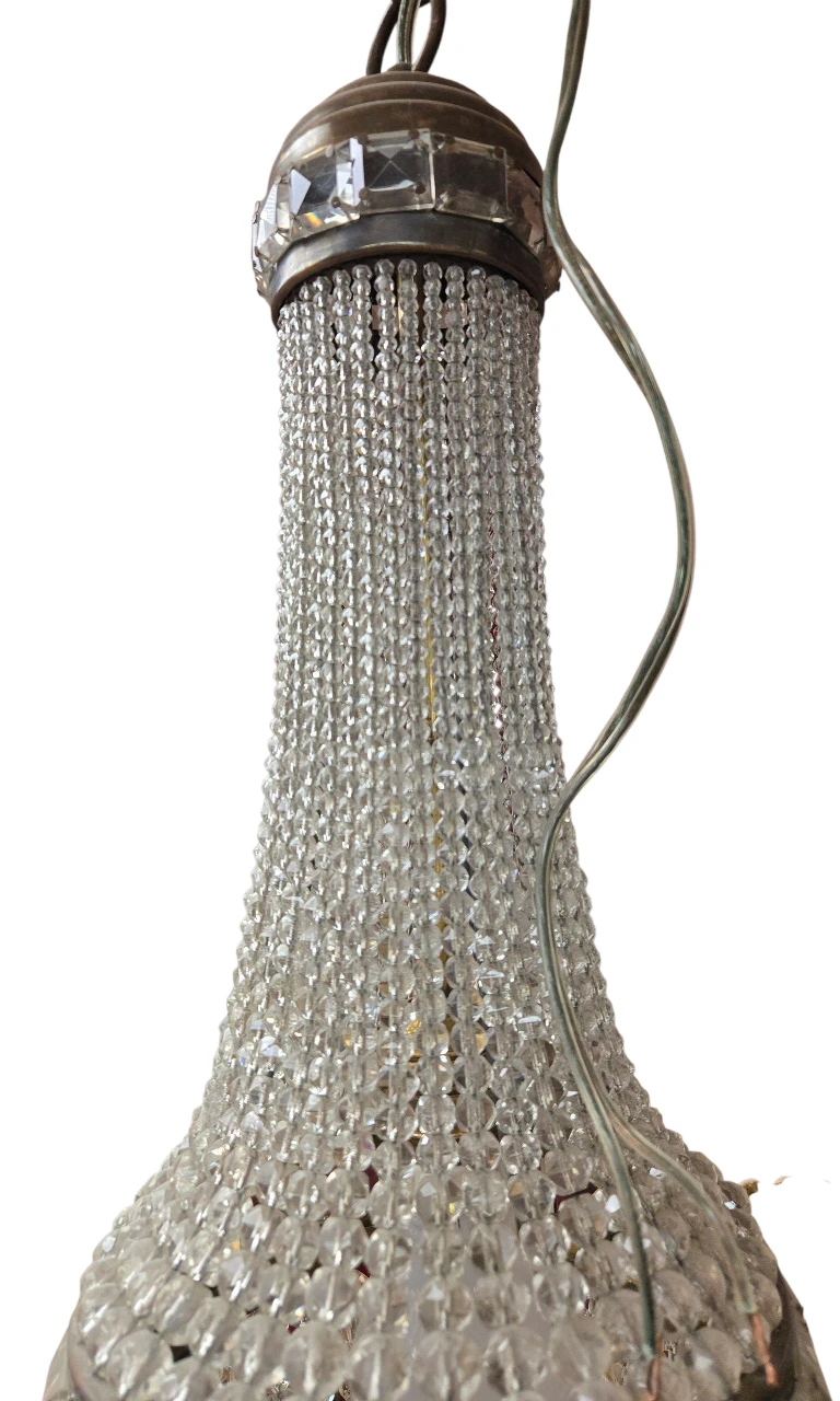 Crystal Beaded Chandelier - photo 2
