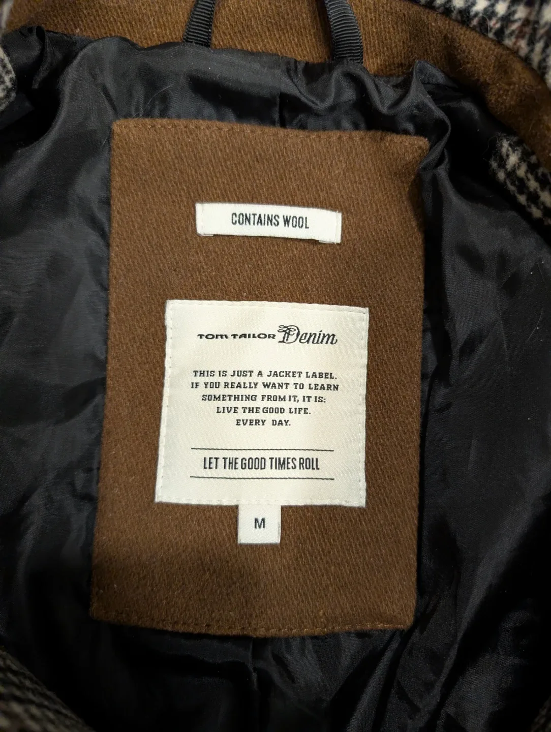 Tom Tailor Denim Wool Coat - Size M image indicator(2)