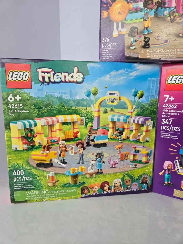 3 brand new lego friends toy lot image indicator(2)