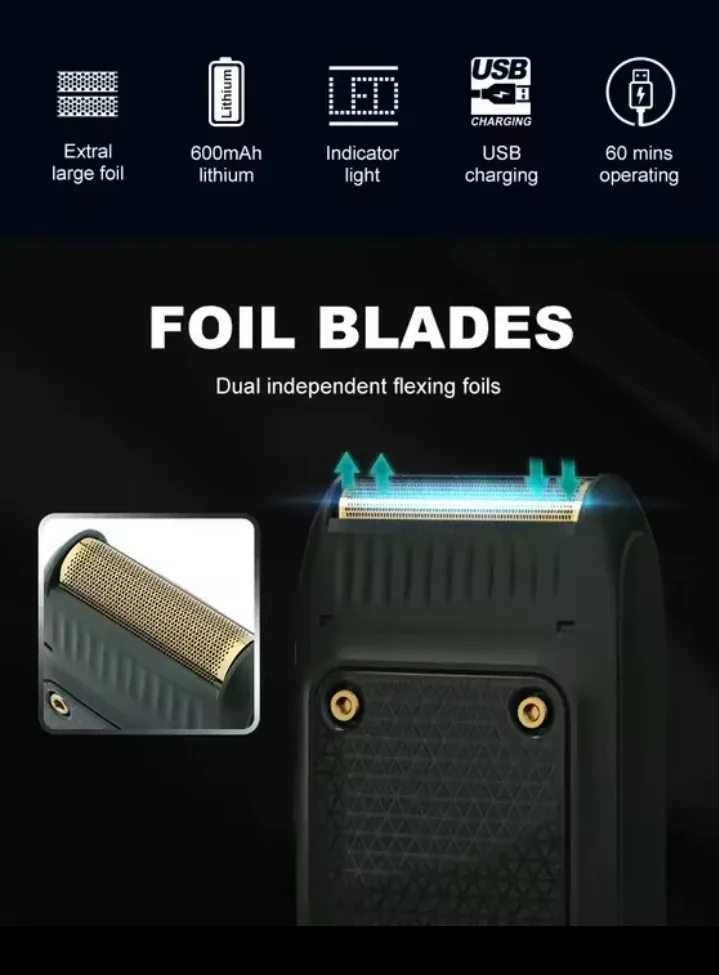 VGR V-353 Professional Men's Shaver - New in Box image indicator(5)