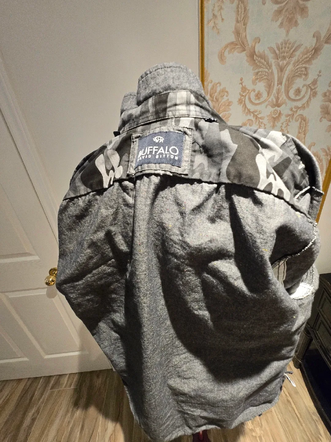 Buffalo David Bitton Grey Button-Up Shirt image indicator(2)