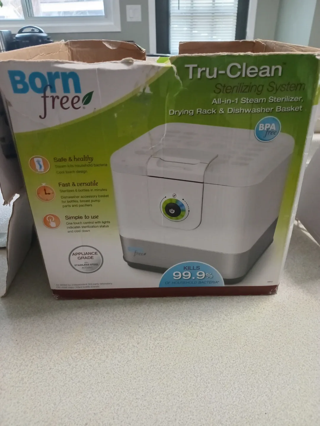 Born Free Tru-Clean Sterilizing System image indicator(2)