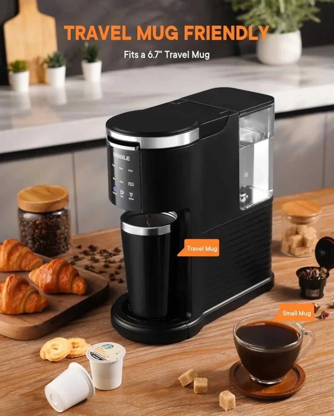 Kidisle Single Serve Coffee Maker image indicator(4)