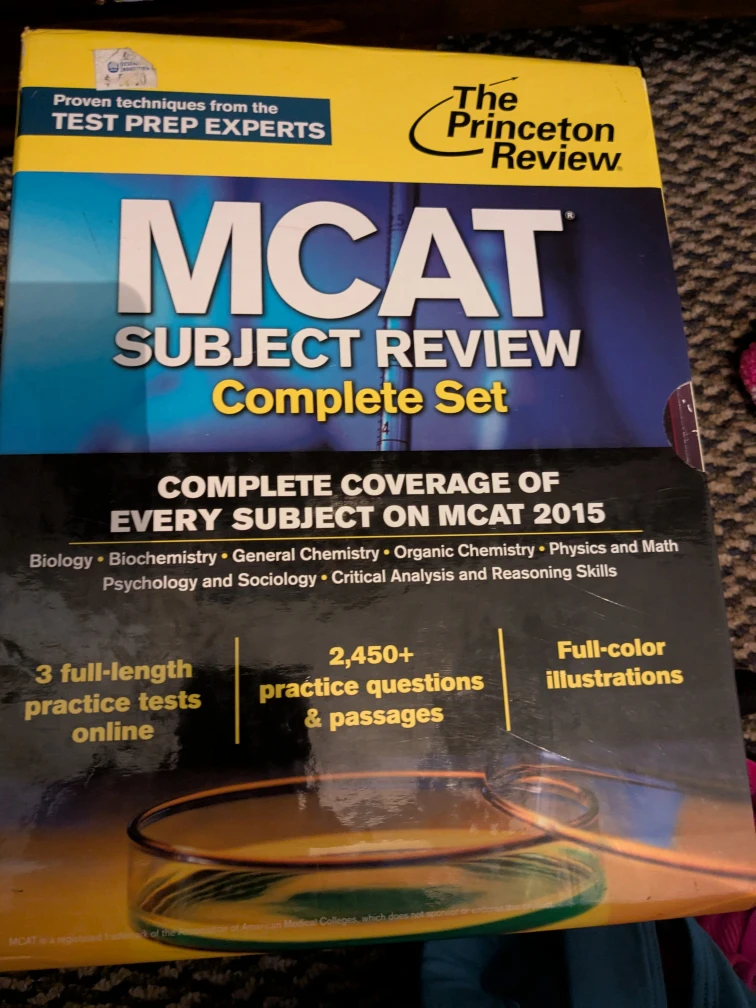 The Princeton Review MCAT Subject Review Complete Set