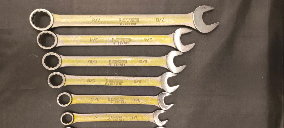 Kobalt & Task Force Wrench Set (12 Piece) image indicator(5)