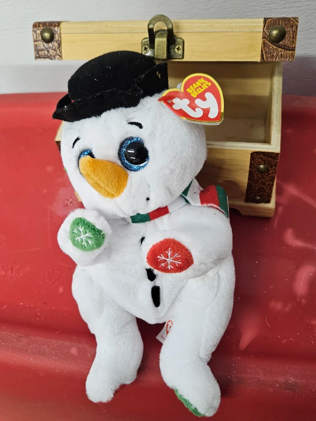 Ty Beanie Babies Frosty the Snowman Plush