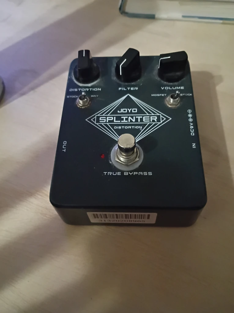 JOYO Splinter Distortion Guitar Effect Pedal
