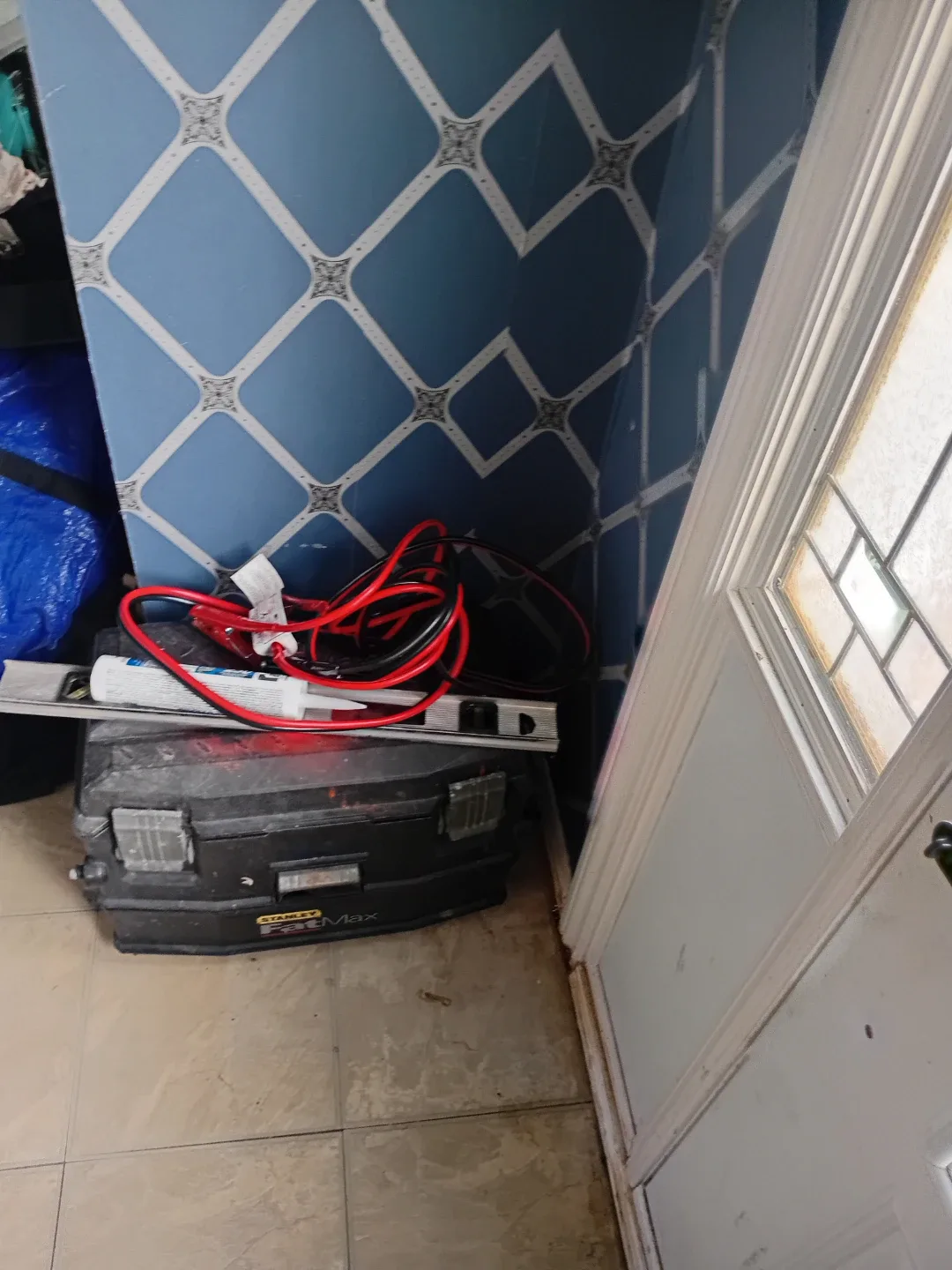 Toolbox with Mastercraft Drill & Tools & level image indicator(6)