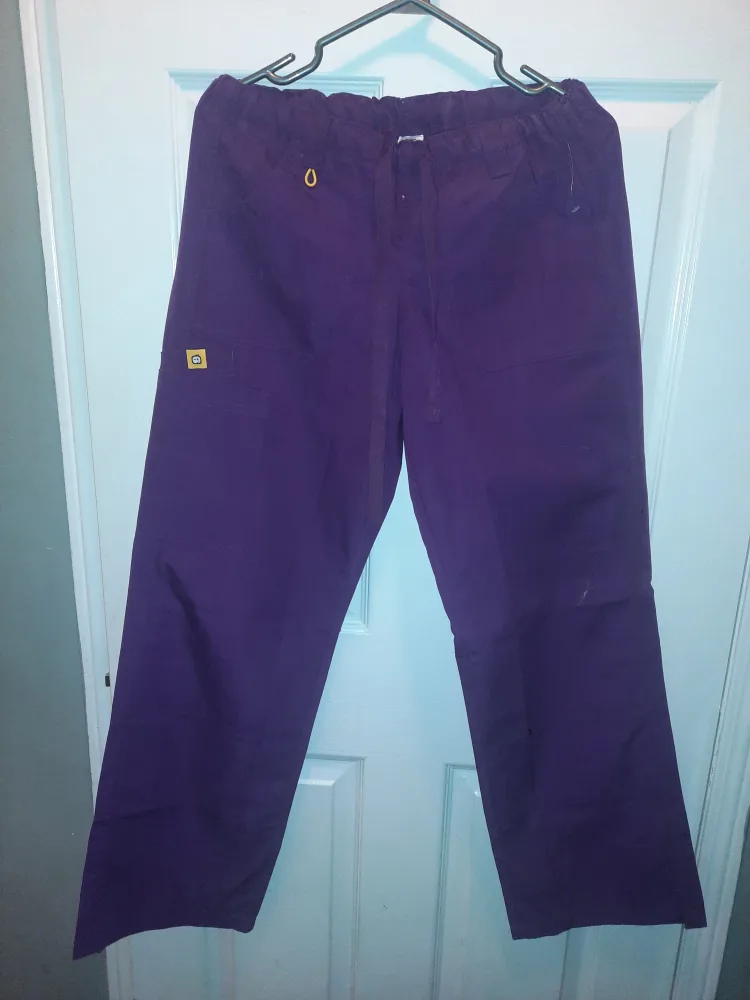 Purple Scrub Pants