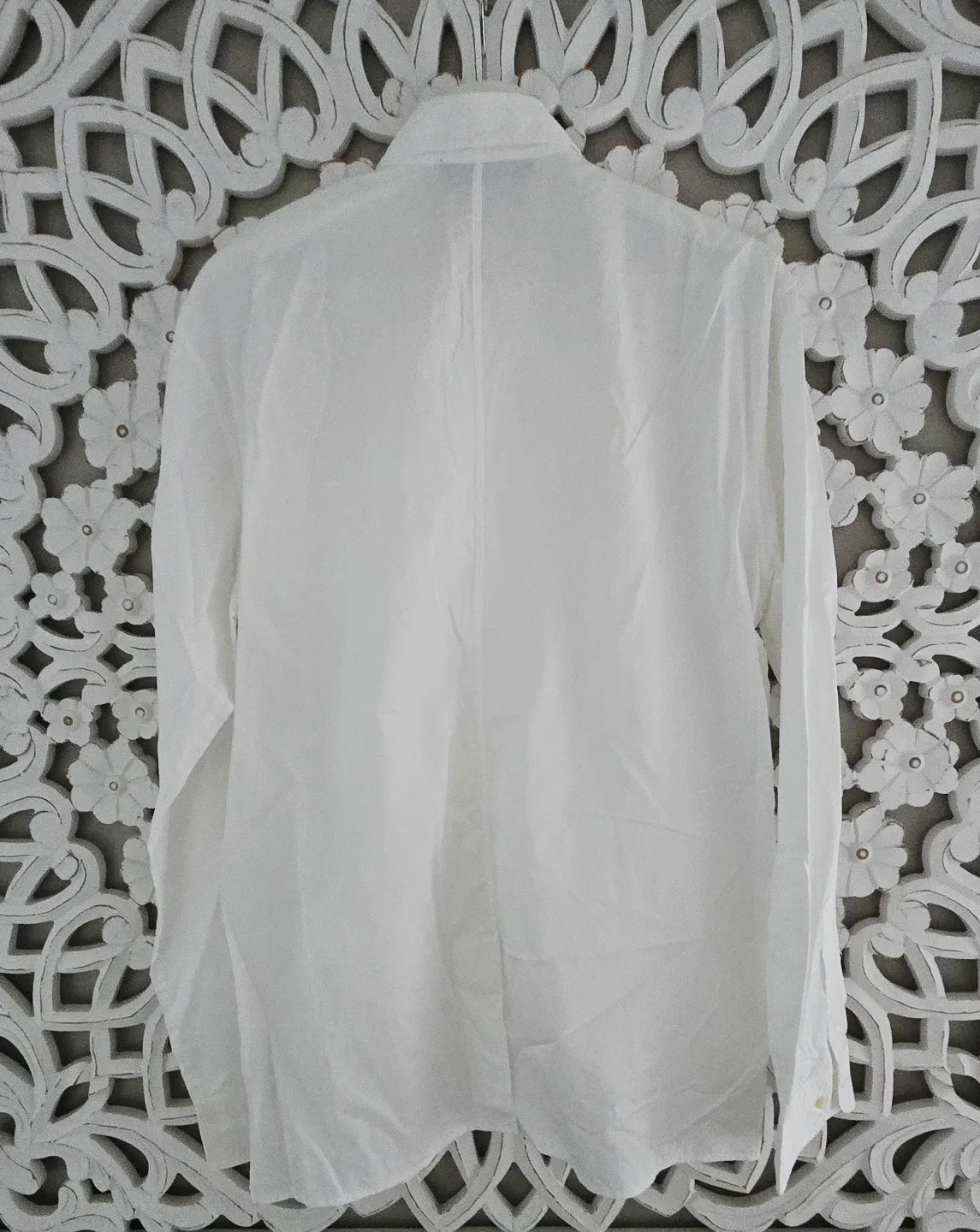 DSQUARED2 White Long Sleeve Shirt - Size 50 image indicator(3)