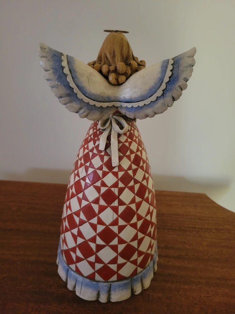 Jim Shore Heartwood Creek "Give Thanks" Angel Figurine - photo 3