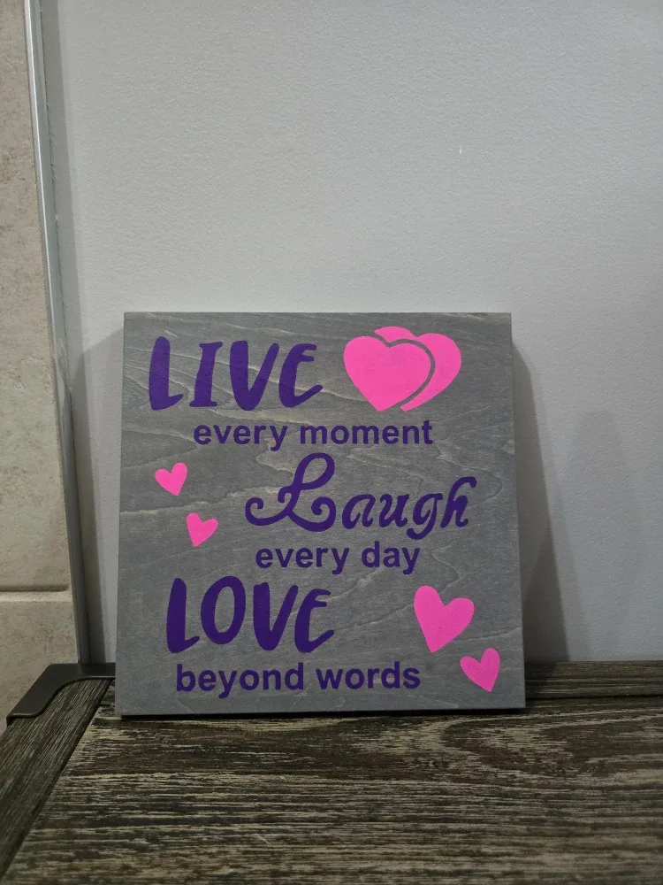 Live Laugh Love Wall Decor
