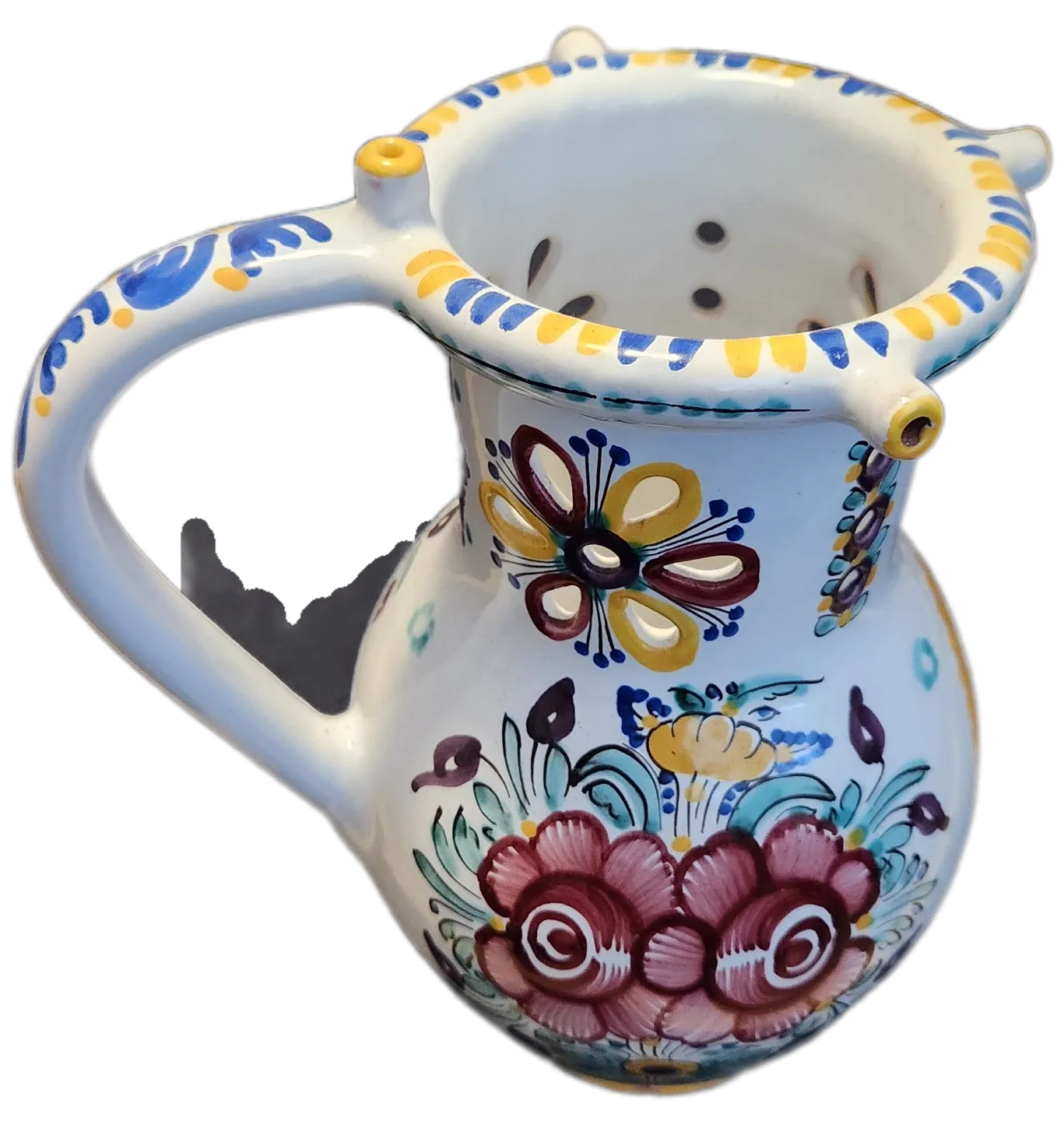 Floral Ceramic Pitcher image indicator(2)