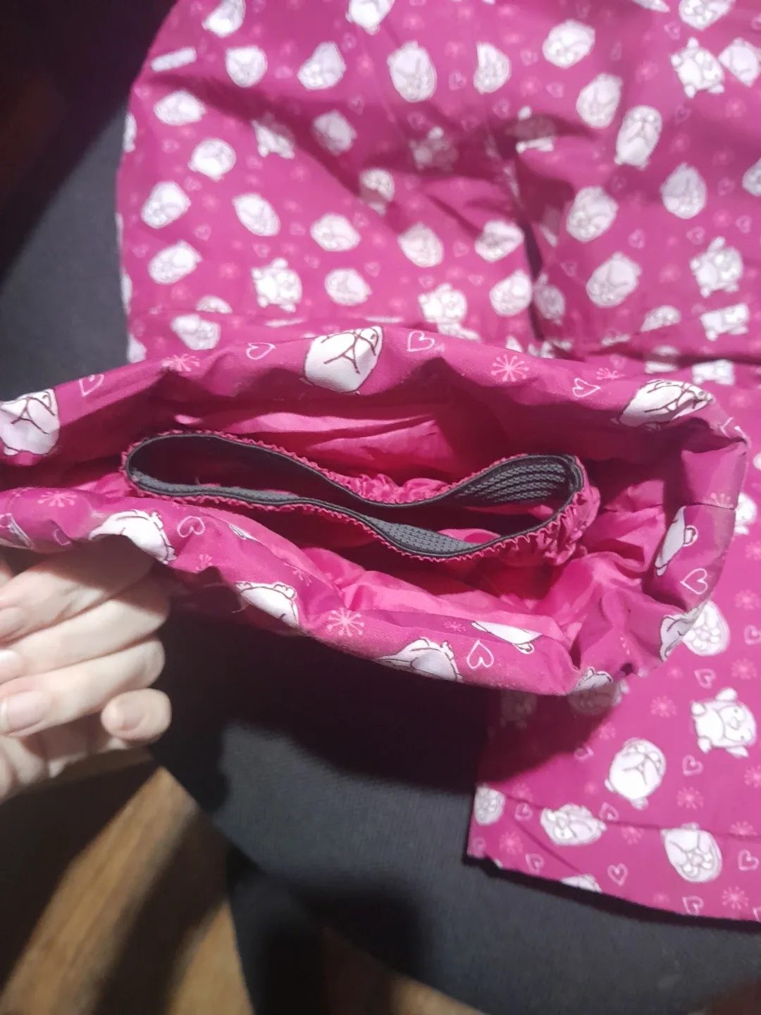 Gusti 3T Snow Pants - Pink with Cute Design image indicator(4)