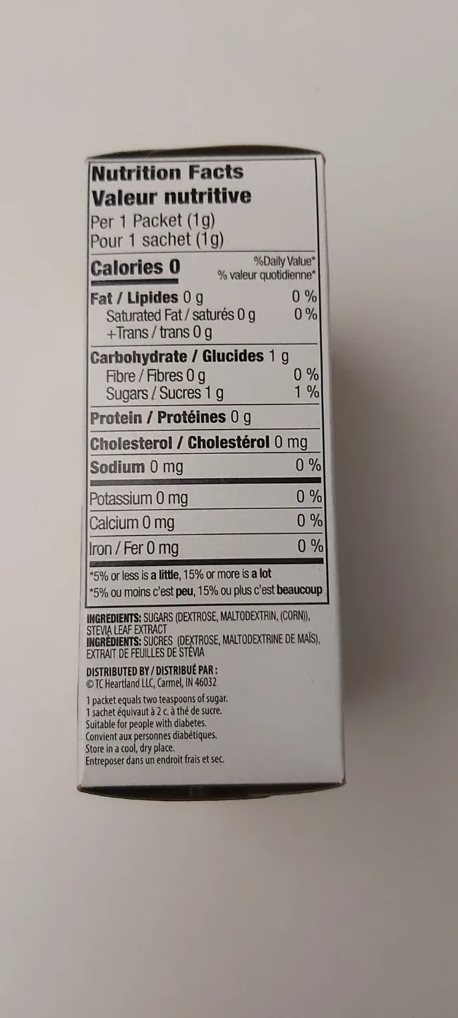 Stevia Extract Zero Calorie Sweetener, 40 packets image indicator(2)