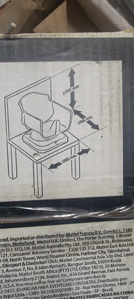 Fisher-Price SpaceSaver Simple Clean High Chair image indicator(3)