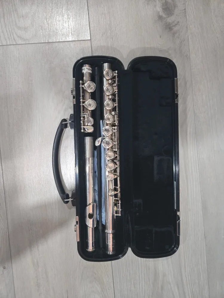 Flute Head joint Silver plated with Case