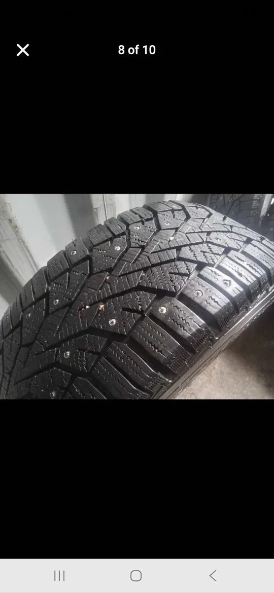 Set of 4 GENERAL winter tires on rims Size: 215/55R16 image indicator(7)