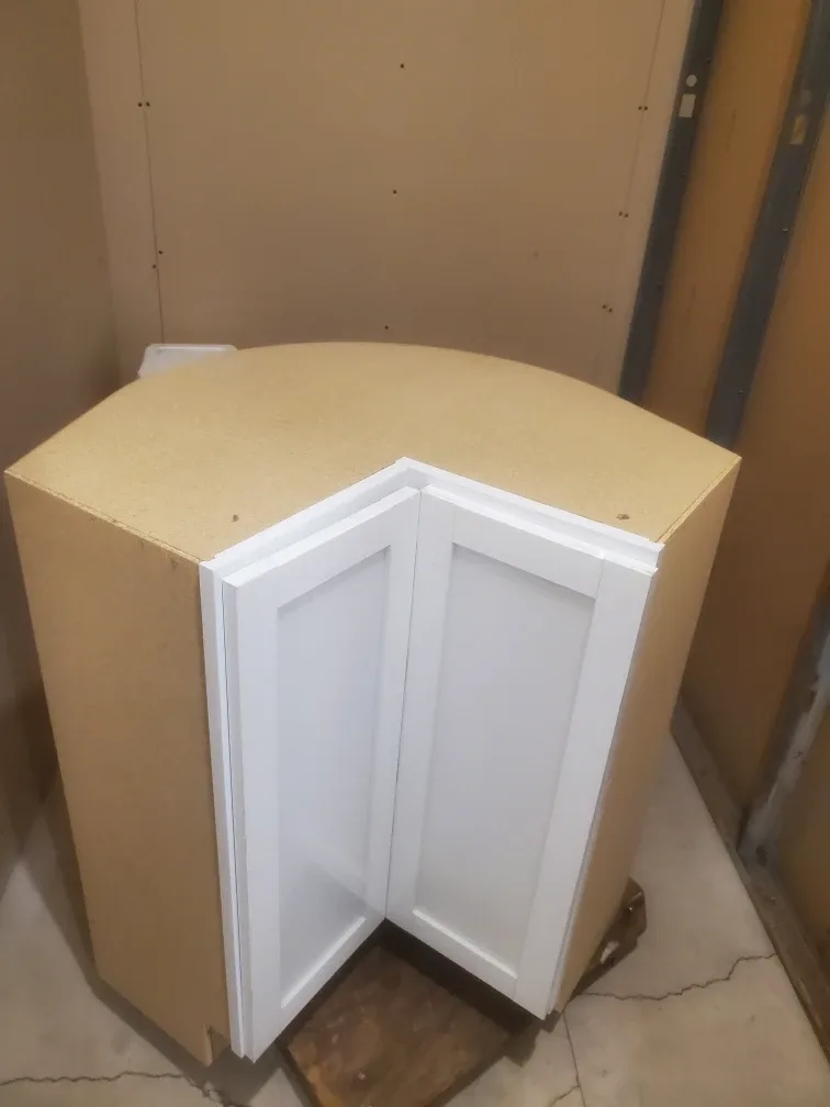 Hampton Bay Courtland 36" Corner Base Cabinet - New in Box! image indicator(2)