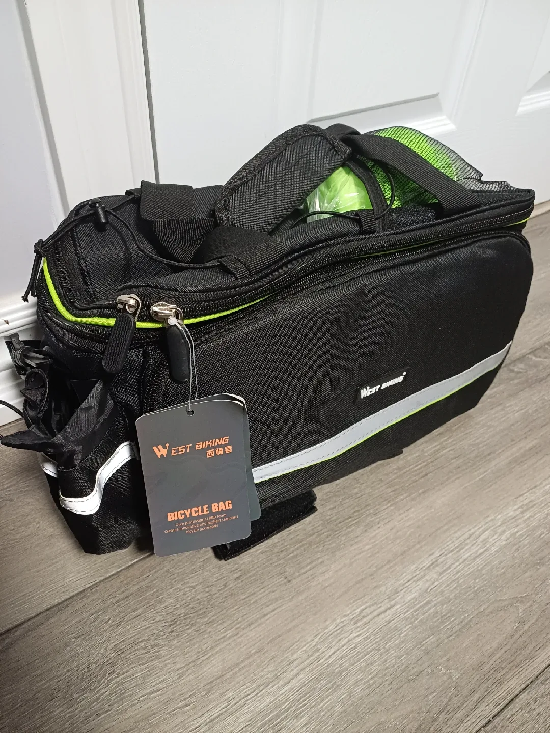 West Biking Bicycle Bag - Black image indicator(2)