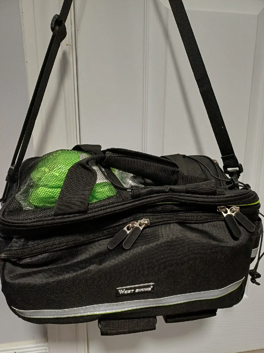 West Biking Bicycle Bag - Black image indicator(10)