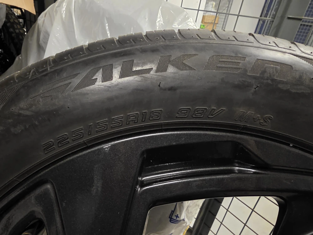 OEM Crosstrek Onyx 18" Wheels + Falken M+S 225/55R18 Tires - photo 2