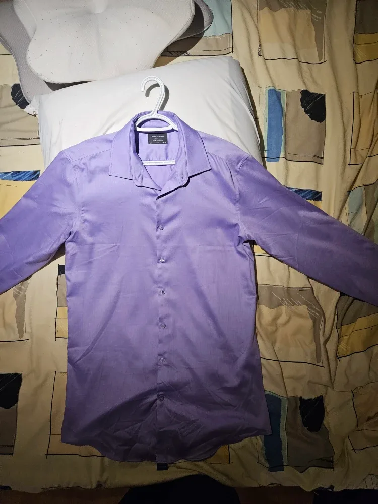 BELLISSIMO Modern Fit Dress Shirt - L/G