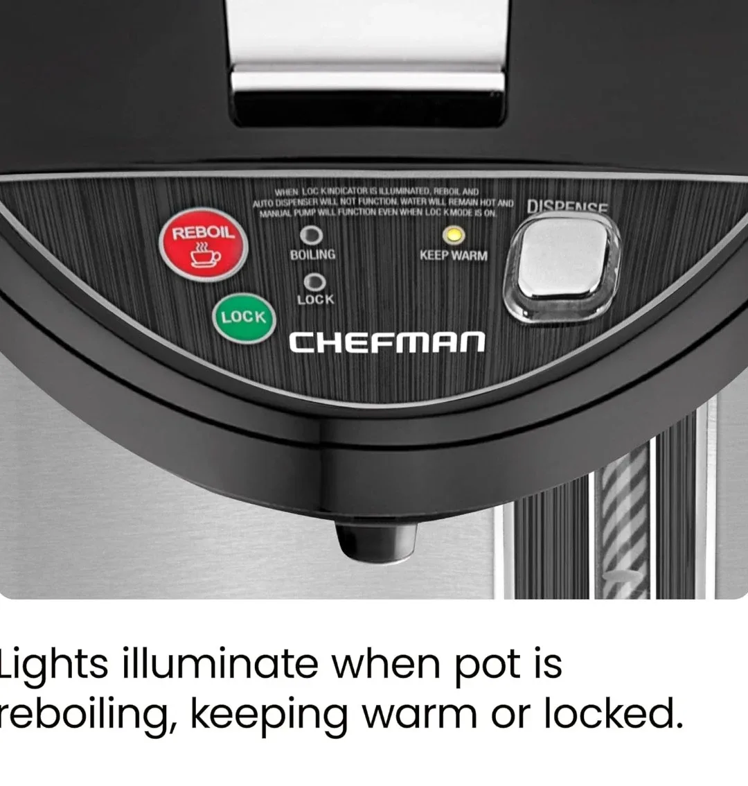 Chefman 5.3L Hot Water Pot image indicator(5)