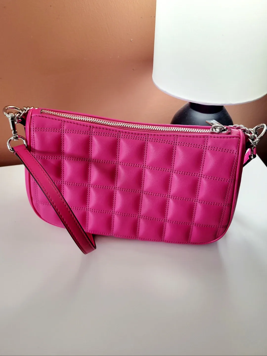 New MK Quilted Carmela Bag image indicator(6)