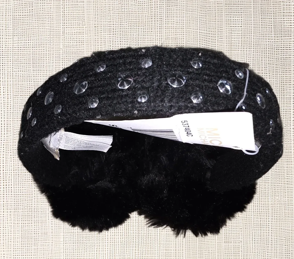 Michael Kors Black Earmuffs - NEW image indicator(3)