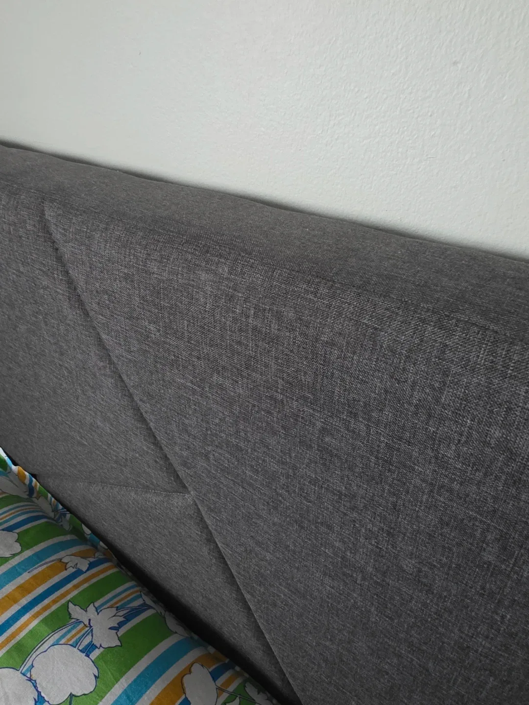 Queen Bed Frame - Gray ( MOVING SALE) image indicator(6)