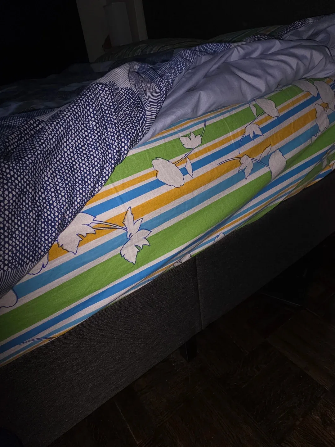 Queen Bed Frame - Gray ( MOVING SALE) image indicator(8)