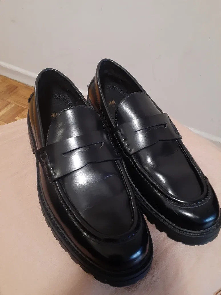 H&M Black Loafers - Size 44