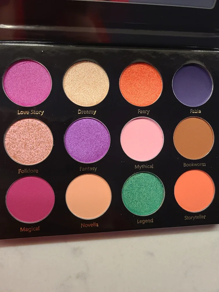 Pink Crush Cosmetics Fairy Tales Eyeshadow Palette